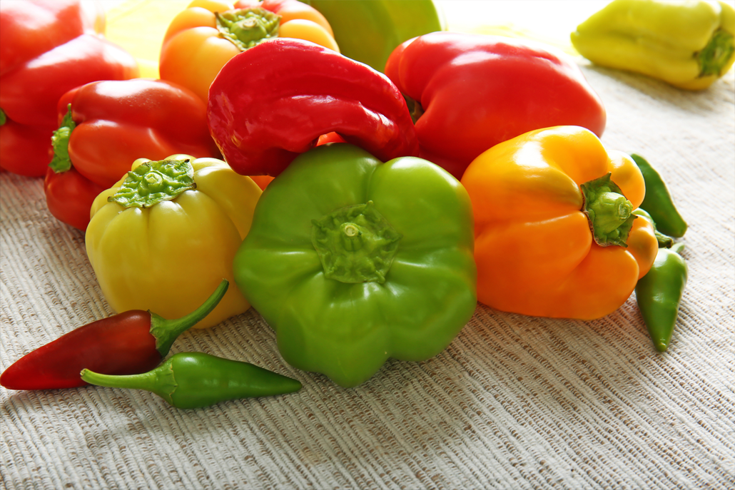 Barevné papriky a jejich zdravotní výhody - foto barevné papriky